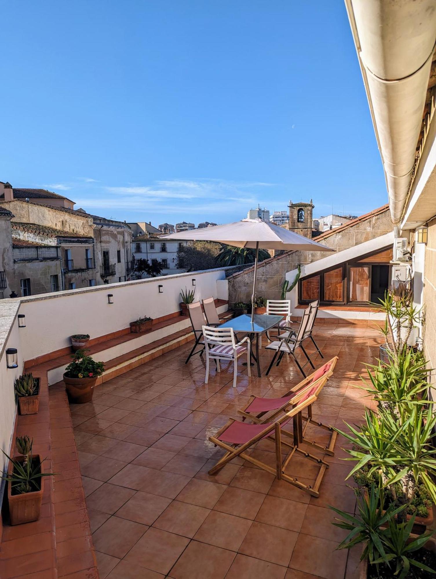 Atico San Juan 2 Apartment Caceres Ngoại thất bức ảnh